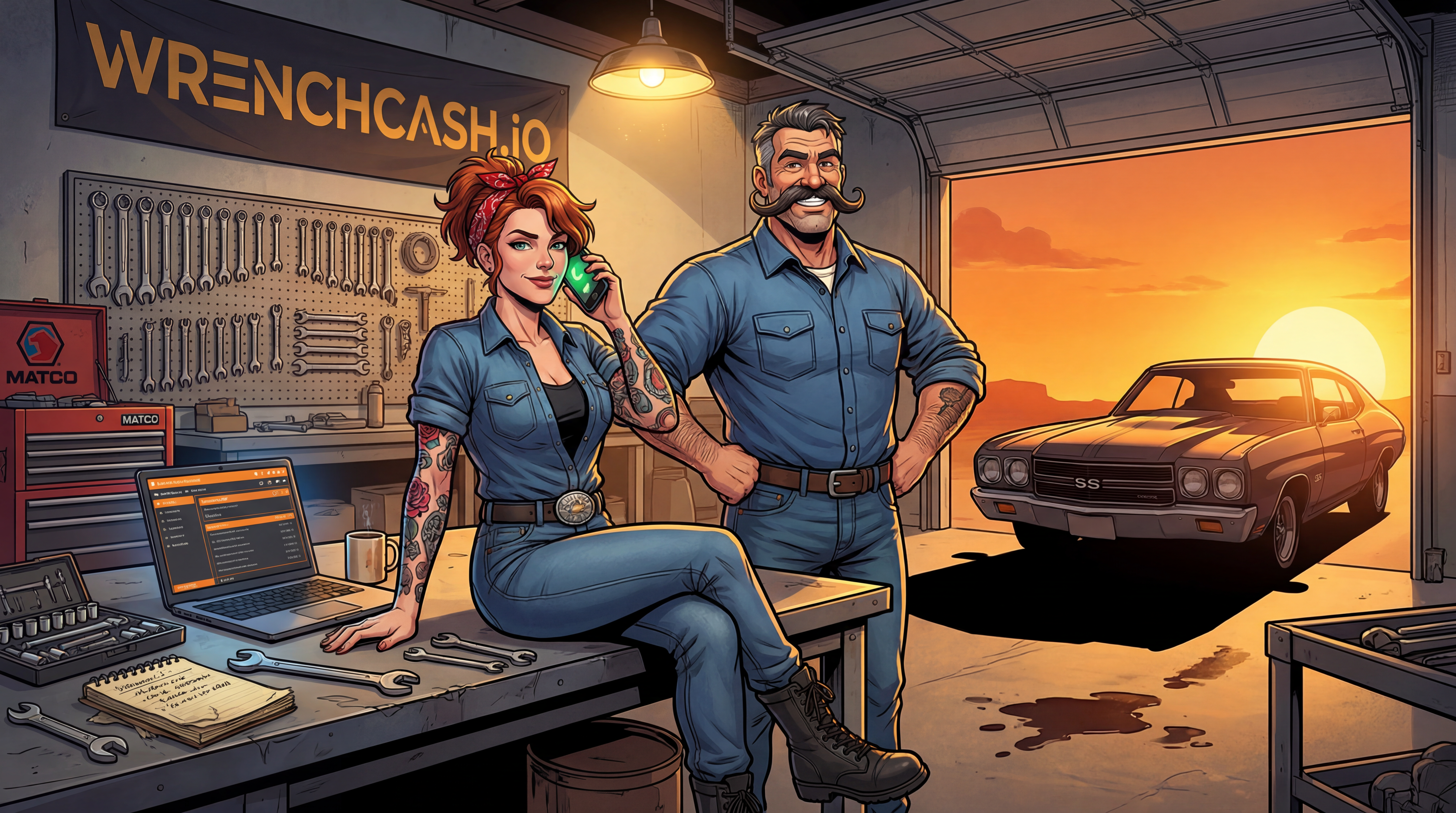 Wren and StashMan — where WrenchCash was born