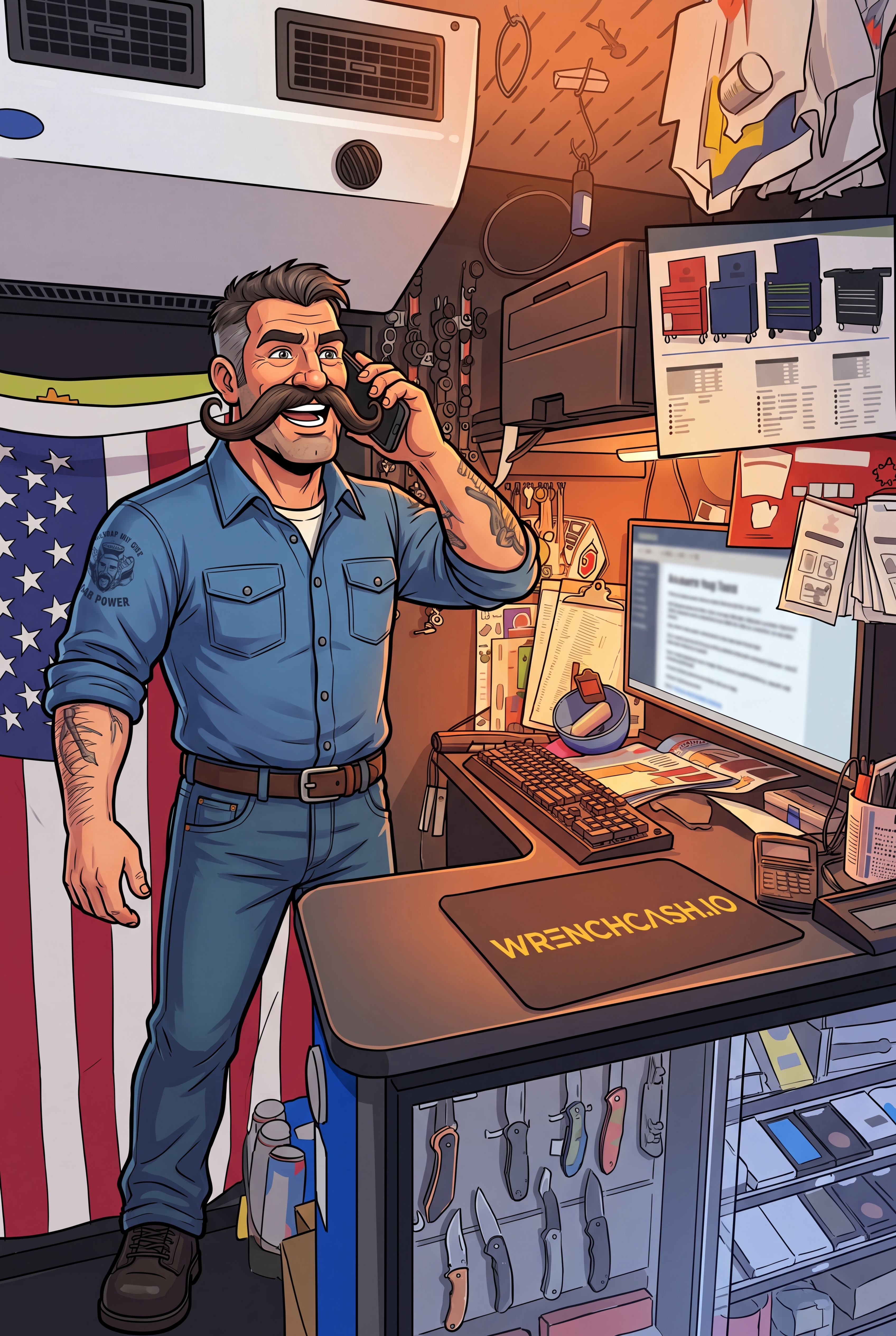 StashMan — WrenchCash AI Front Man